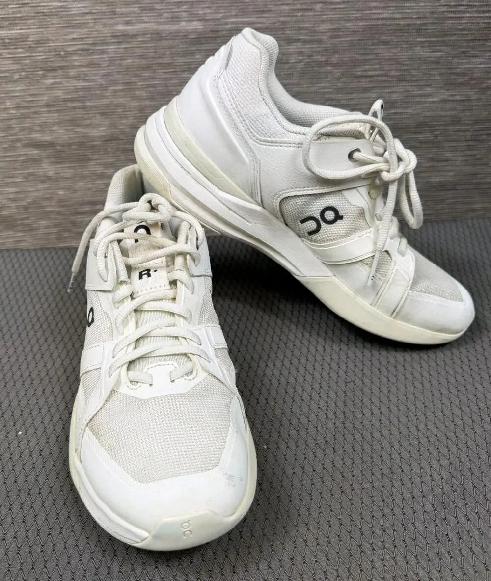 ON The Roger Clubhouse Pro White Ice Womens Size 9.5 Sneakers Shoes 3WD30050202